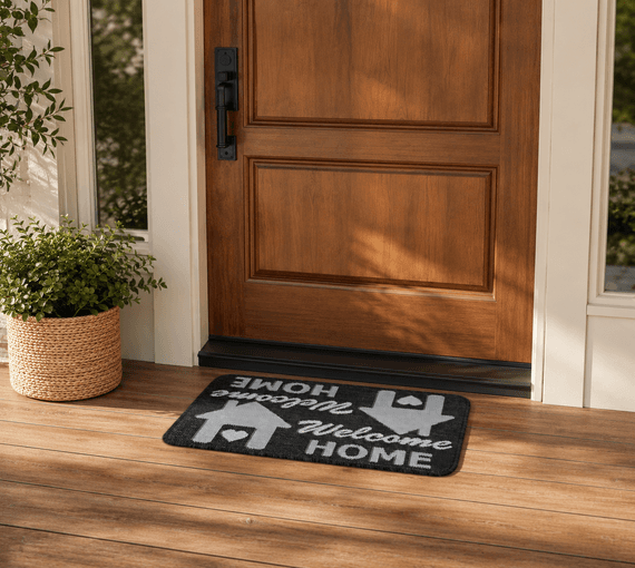 Welcome Home Doormat Indoor Outdoor