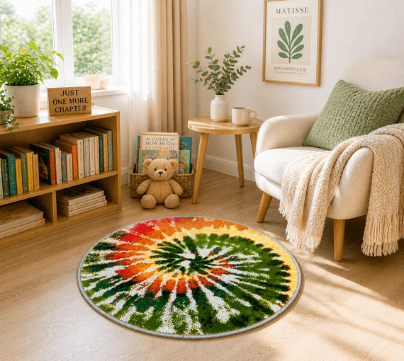 Tie Dye Round